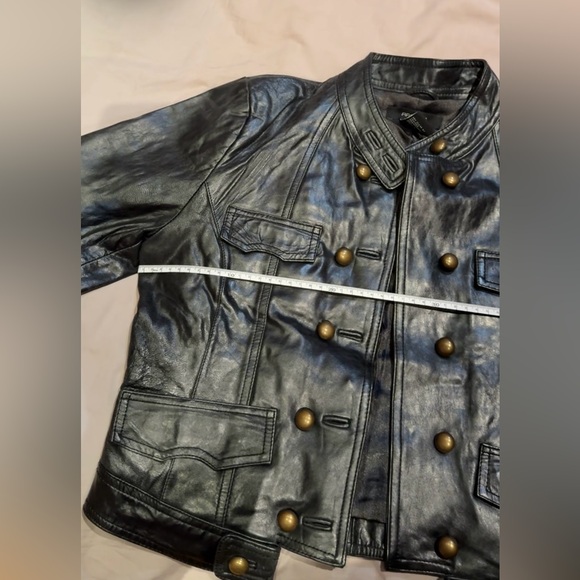 Arden B Lamb Leather Jacket - Picture 9 of 15